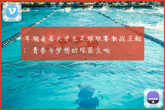 年湖南省大学生足球联赛激战正酣：青春与梦想的绿茵交响