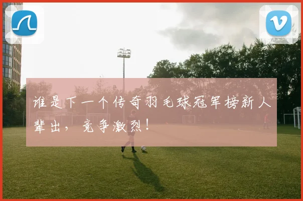 谁是下一个传奇羽毛球冠军榜新人辈出，竞争激烈！